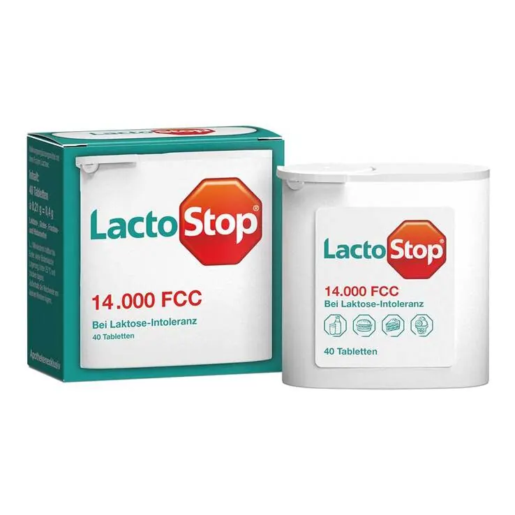 Lactostop 14.000 FCC Tabletten im Spender, 40 St