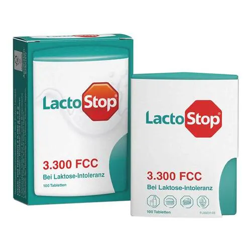 Lactostop 3.300 Fcc Tabletten Klickspender, 100 St