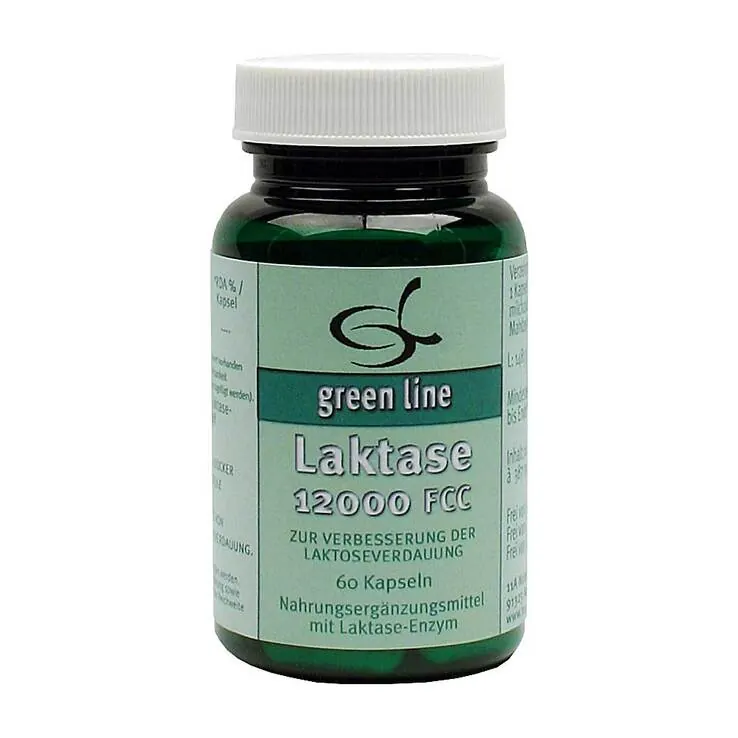 Laktase 12000 FCC Kapseln, 60 St