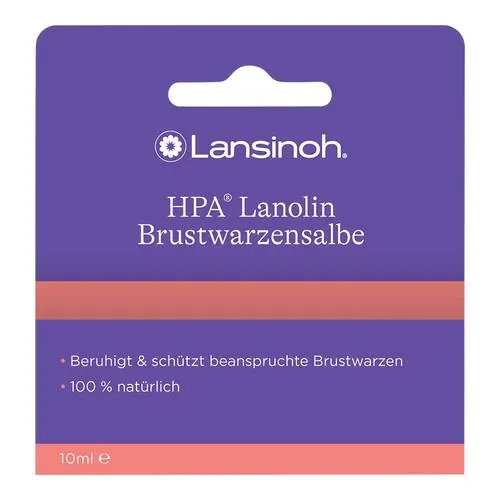 Lansinoh Hpa Lanolin klimaneutral Salbe, 10 ml
