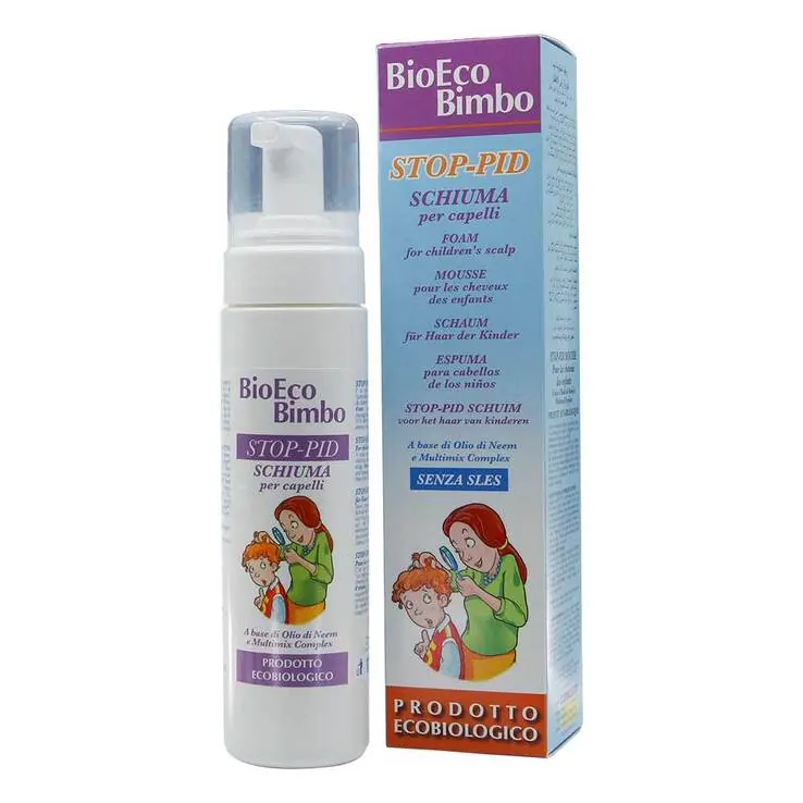 Läuse Stopp Kinderideal biologisch Schaum, 200 ml