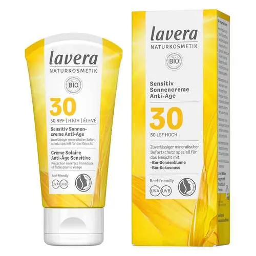 Lavera sensitiv Sonnencreme anti-age Lsf 30, 50 ml