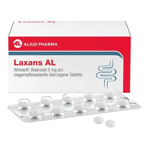 Laxans AL magensaftresistente überzogene Tabletten, 100 St