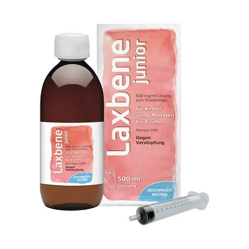 Laxbene junior 500 mg / ml Lösung zum Einnehmen Kinder 6M-8J, 500 ml