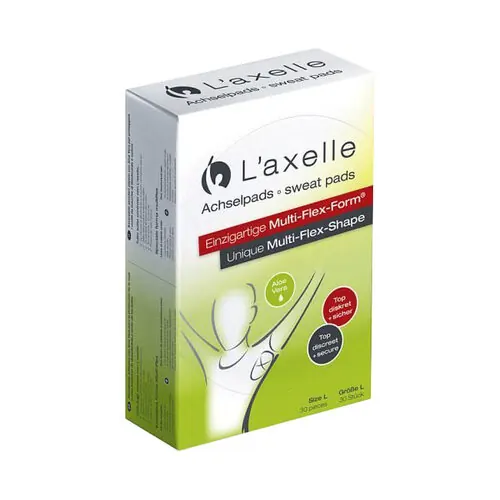 Laxelle Achselpads mit Aloe Vera Größe L, 30 St