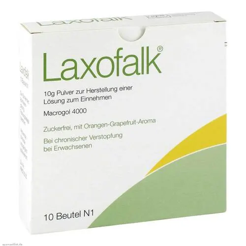 Laxofalk 10 g Pulver zur Herstellung e.Lösung zum Einnehmen Beutel, 10 St