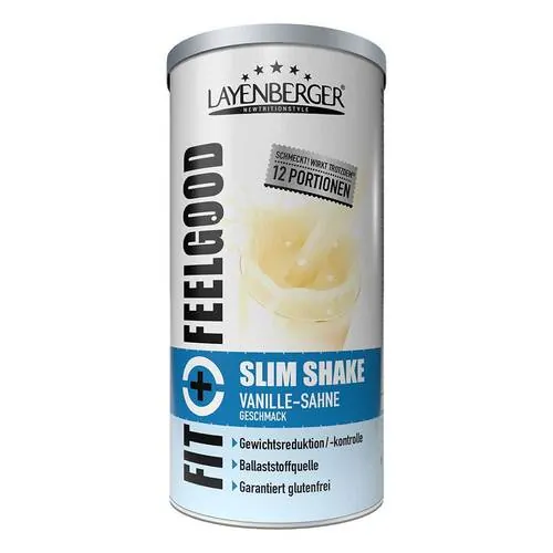 Layenberger Fit + Feelgood Slim Shake Vanille-Sahne, 396 g