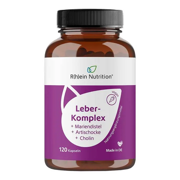Leber-Komplex Mariendistel + Artischocke + Cholin Kapseln , 120 St