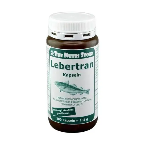 Lebertran 500 mg Kapseln, 200 St