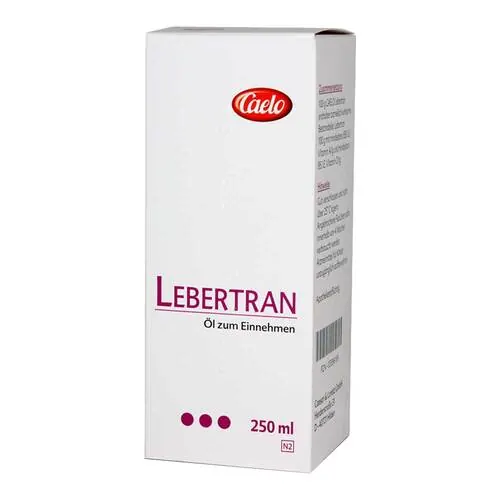 Lebertran Caelo HV-Packung, 250 ml