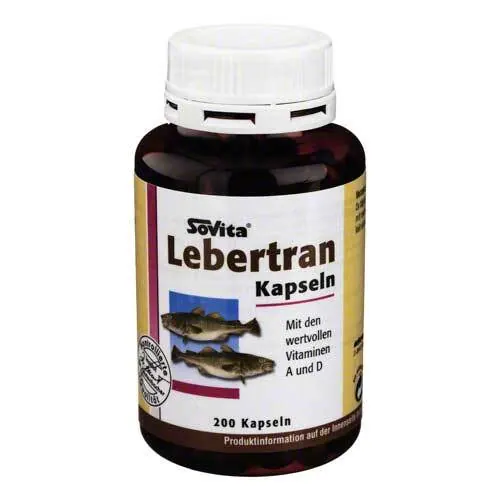 Lebertran Kapseln 500 mg, 200 St