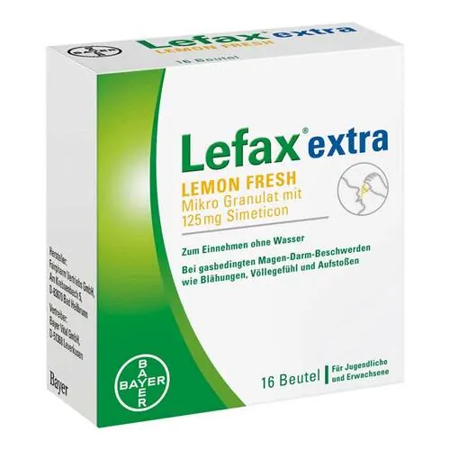 Lefax extra Lemon Fresh Mikro Granulat, 16 St