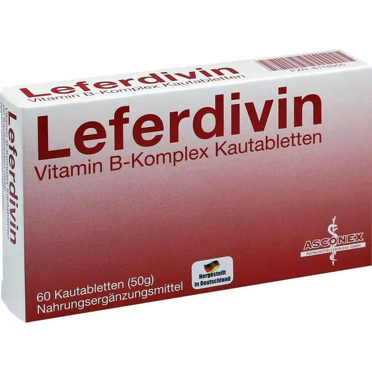 LEFERDIVIN Vitamin B Komplex Kautablette, 60 St