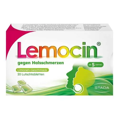 Lemocin gegen Halsschmerzen Lutschtabletten, 20 St