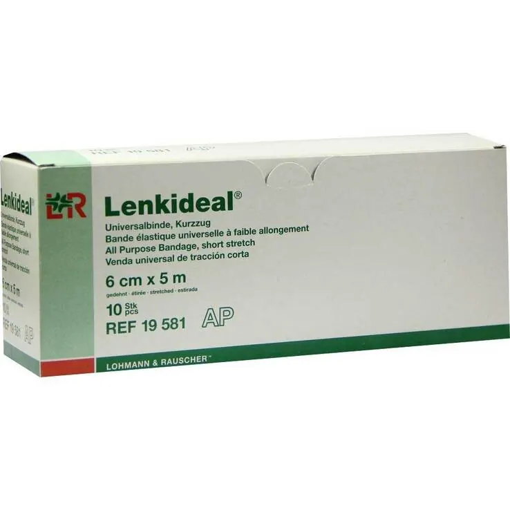 Lenkideal 5mx6cm Idealbinde ohne Ve, 10 St
