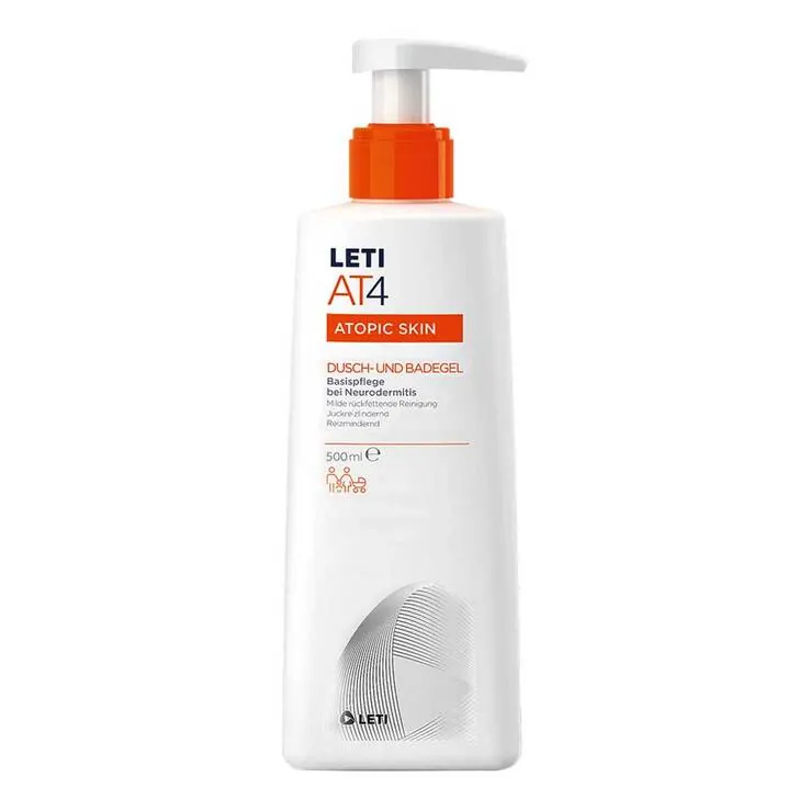 Leti AT4 Dusch- und Badegel, 500 ml