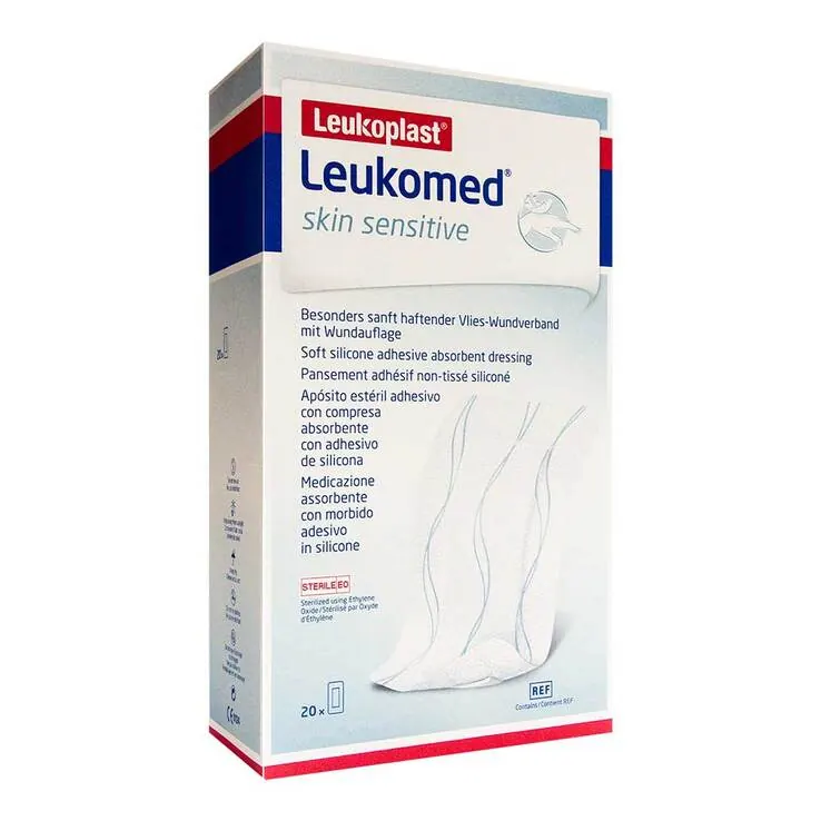 Leukomed skin sensitive steril 8x10 cm, 20 St