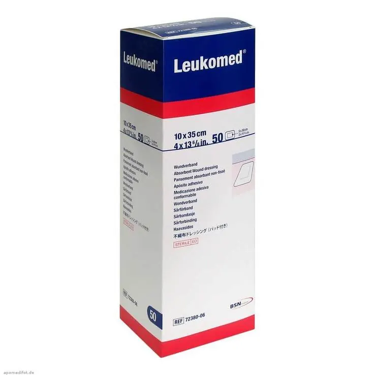 Leukomed sterile Pflaster 10, 50 St