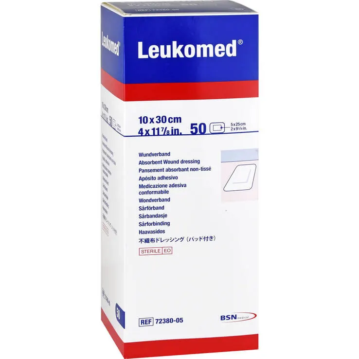 Leukomed® steriler Wundverband 30 cm x 10 cm, 50 St