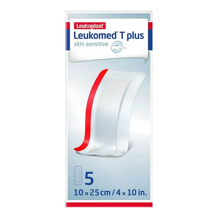 Leukomed® T plus skin sensitive 10x25 cm, 5 St