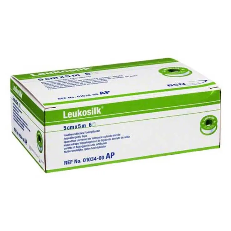 Leukosilk® 5 cm x 5 m, 6 St