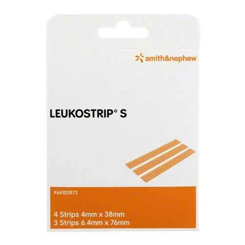 Leukostrip S Wundnahtstreifen 2 Blatt a 3 / 4 Strümpfe , 2 P