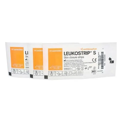 LEUKOSTRIP S Wundnahtstreifen 6,4x76 mm, 3X3 St