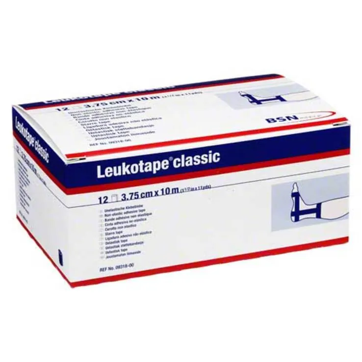 Leukotape® classic 3,75 cm x 10 m blau, 12 St