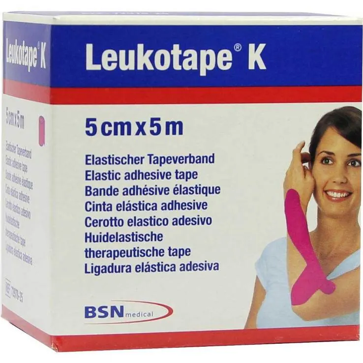 Leukotape K 5cm pink, 1 St