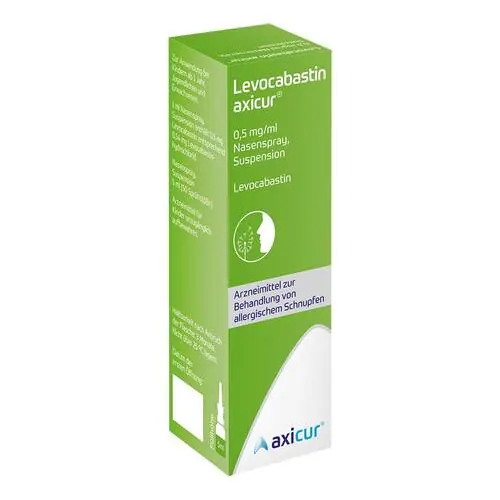 Levocabastin axicur 0,5 mg / ml Nasenspray, 5 ml