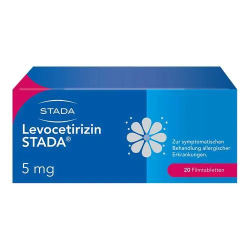 Levocetirizin Stada 5 mg Filmtabletten, 20 St