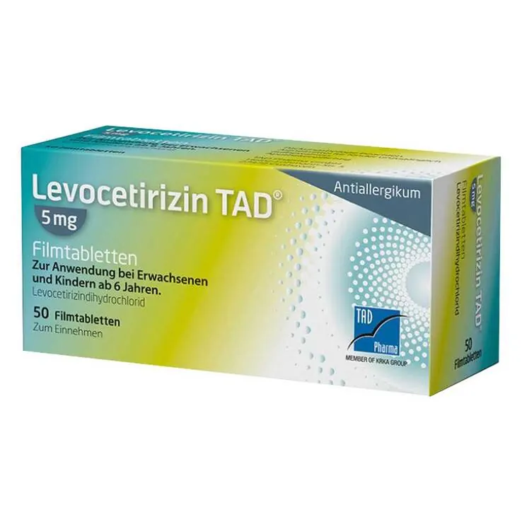 Levocetirizin TAD® 5 mg Filmtabletten, 50 St