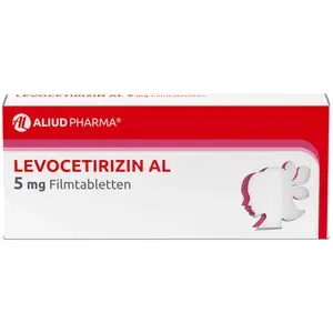 LevocetirizinAL5mgFilmtablettenbeiHeuschnupfen50St