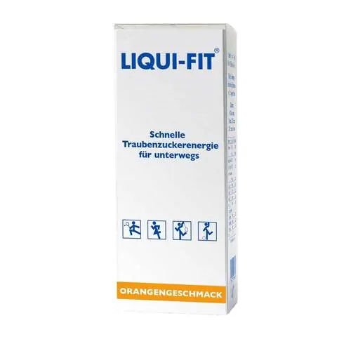 LIQUI FIT flüssige Zuckerlösung Orange Beutel, 12 St