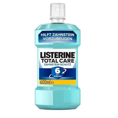 LISTERINE Total Care Zahnstein-Schutz Mundspülung, 600 ml