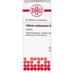 LITHIUMCARBONICUMD4Tabletten80St