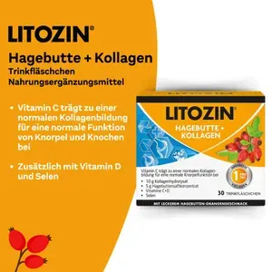 LITOZINHagebutte+KollagenTrinkfläschchen30Stück