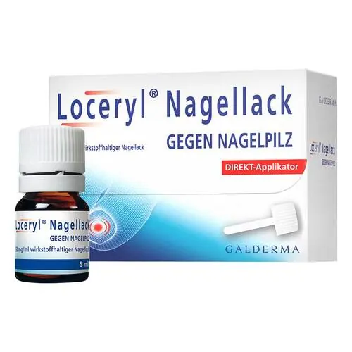 Loceryl Nagellack gegen Nagelpilz Direkt-Applikat., 5 ml