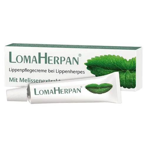 Lomaherpan Lippenpflegecreme mit Melissenextrakt, 5 ml