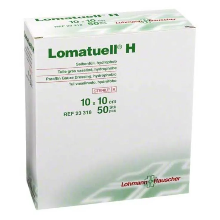 Lomatuell® H Salbentüll 10x10 cm, 50 St