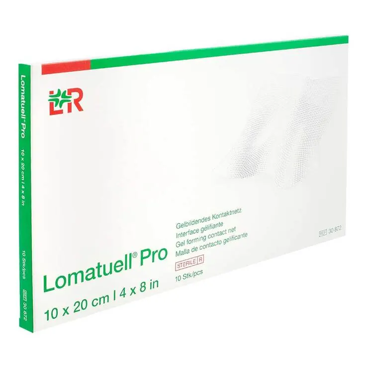 Lomatuell Pro 10x20 cm steril, 10 St