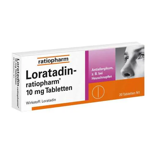 Loratadin-ratiopharm 10 mg Tabletten, 20 St