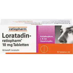 LORATADIN-ratiopharm10mgTabletten50St