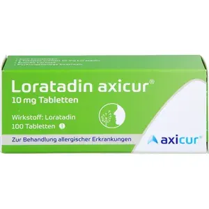 LORATADINaxicur10mgTabletten100St