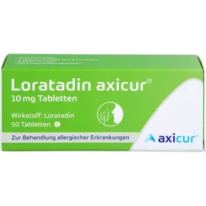 LORATADINaxicur10mgTabletten50St
