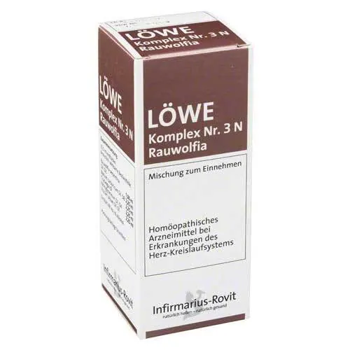 Löwe Komplex Nr.3 N Rauwolfia Tropfen, 100 ml