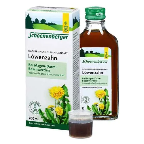 Löwenzahn Saft Schoenenberger, 200 ml