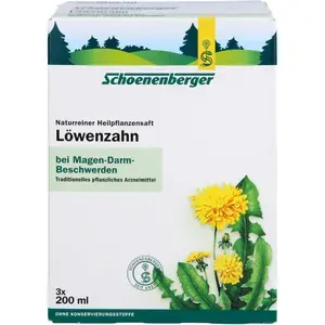 LÖWENZAHNSAFTSchoenenbergerHeilpflanz.Säfte3X200ml