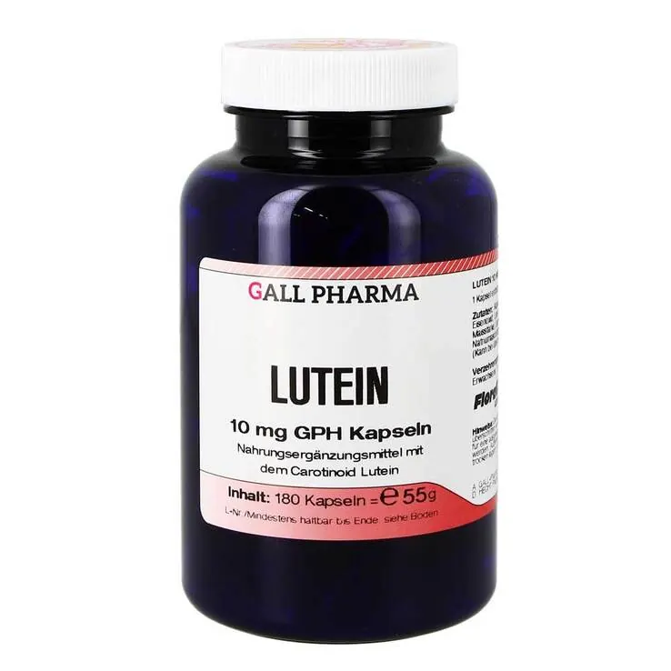 Lutein 10 mg Kapseln, 180 St