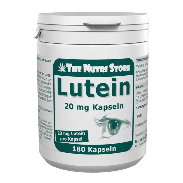 Lutein 20 mg Kapseln, 180 St